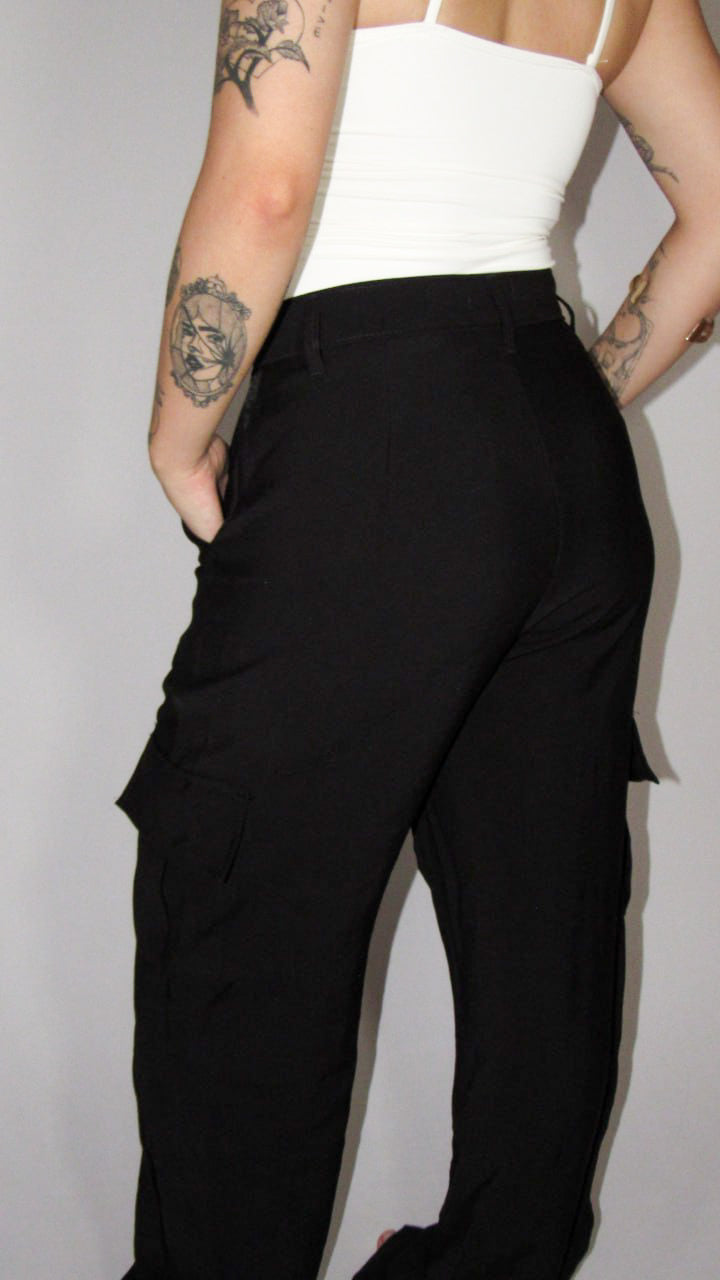 CALÇA CARGO PRETO